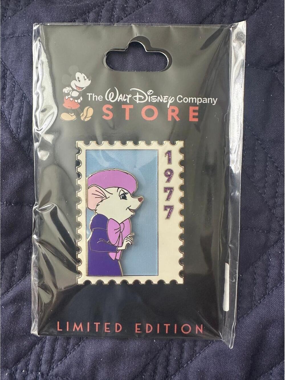 Disney Commemorative Animal Stamps Bianca LE 300 Pin DEC